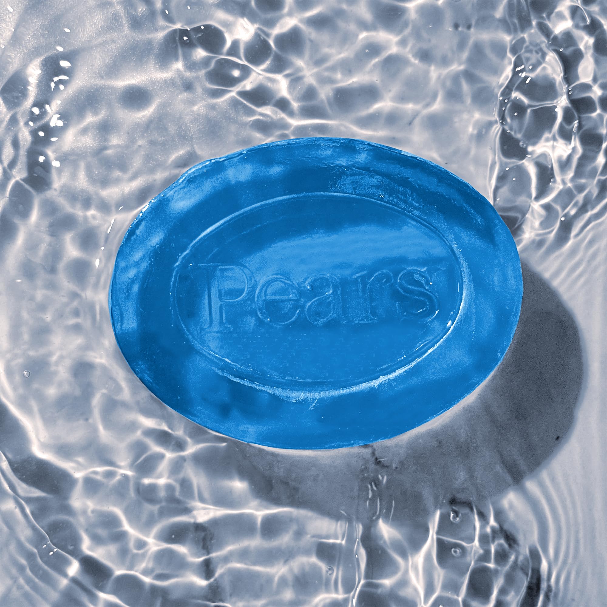 Pears glycerin soap variety-pack display shows all-natural translucent bars