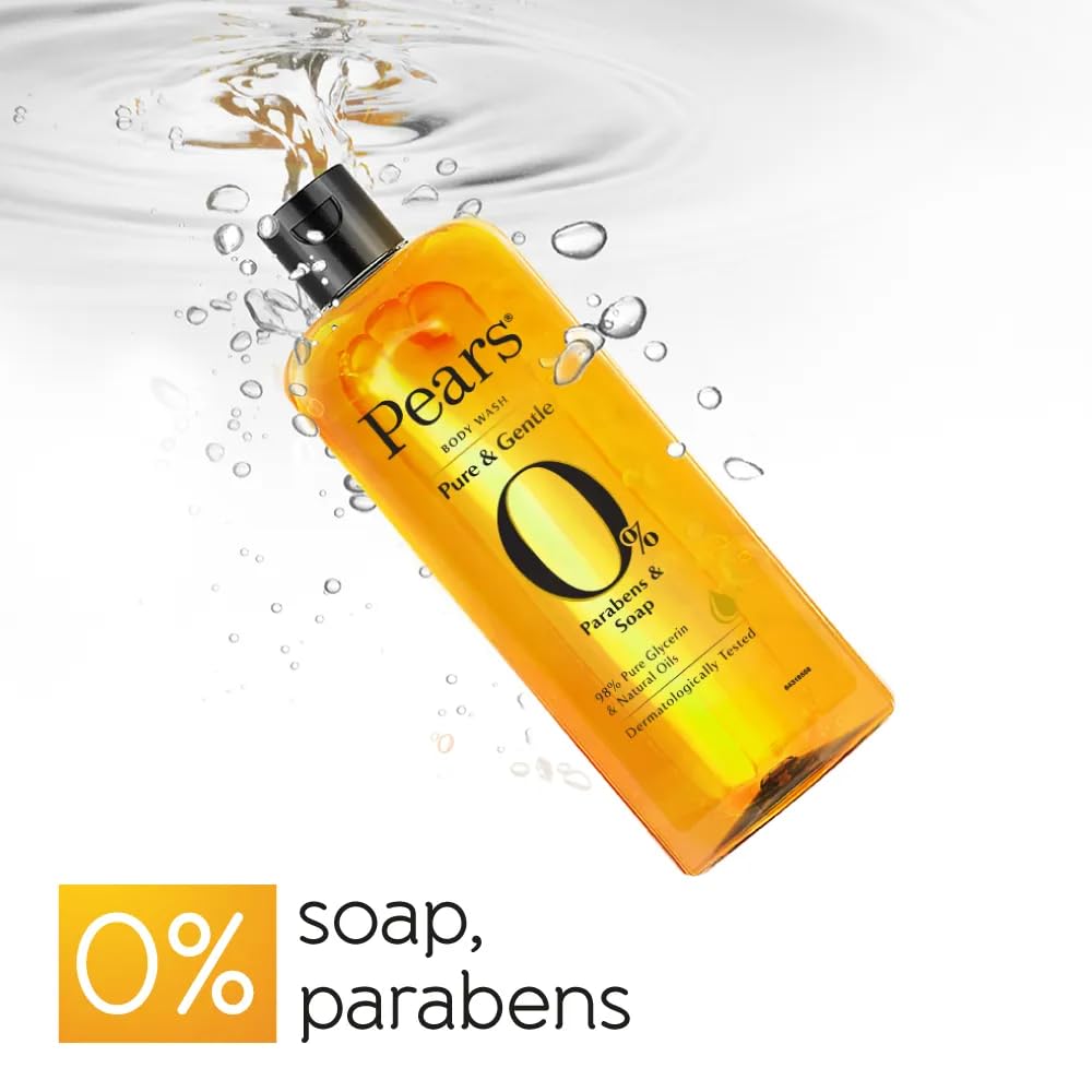 Pears 10x moisturiser badge highlights enhanced hydration after use.