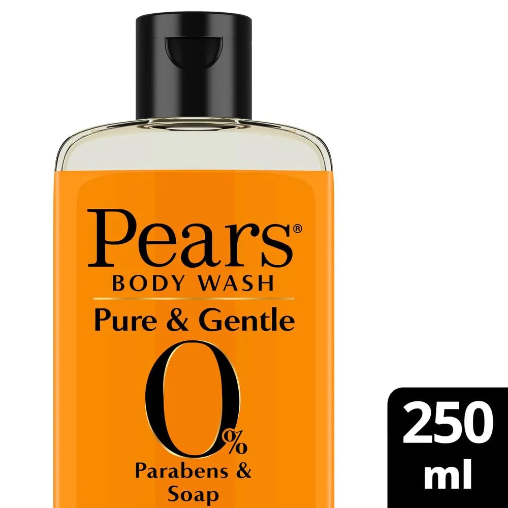 Pears essential oils infusion suggests nourishing shower fragrance and soft skin.