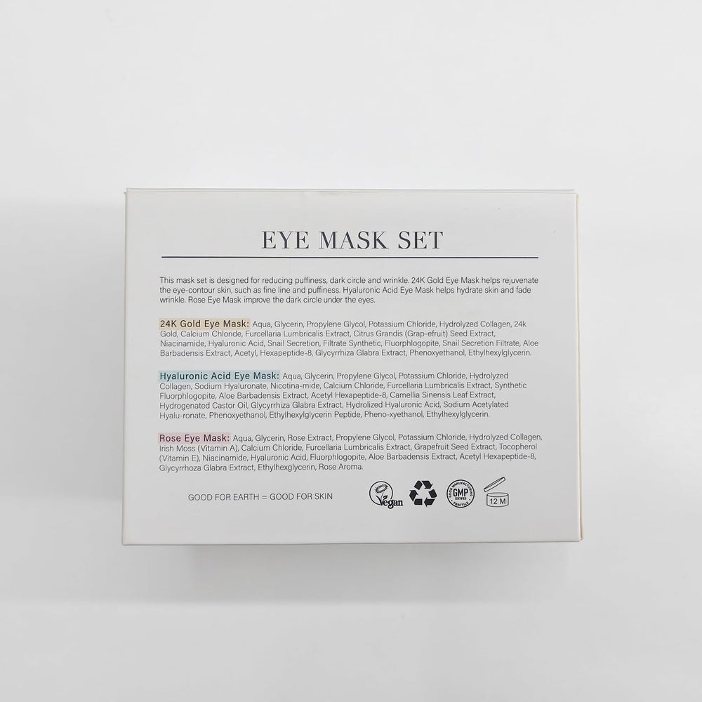 PEAUAMIE 24K gold patches closeup for brightened-eye look
