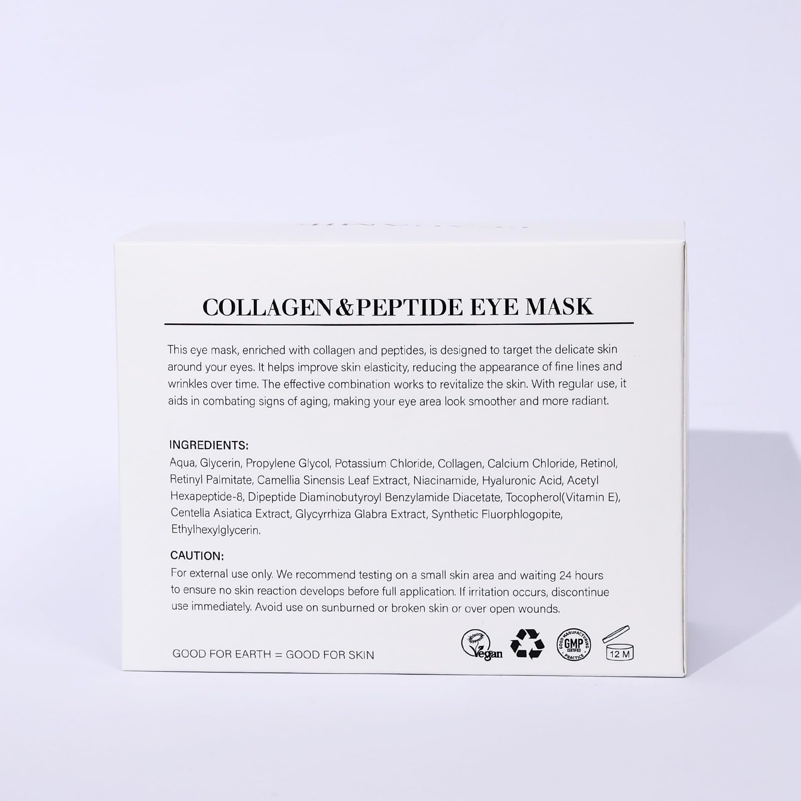 15-20 minute session with PEAUAMIE patches on the under-eye area.