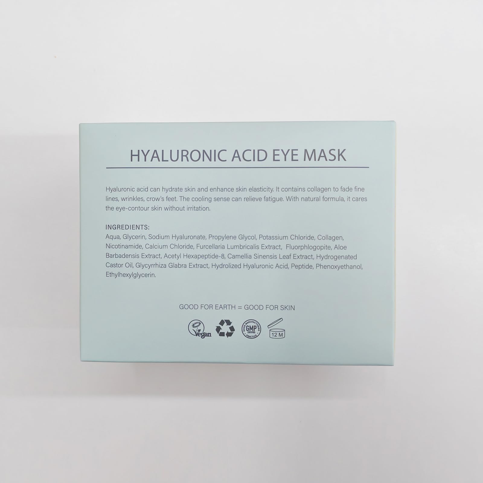 PEAUAMIE packaging-inside view shows hygienic sachets for single-use freshness