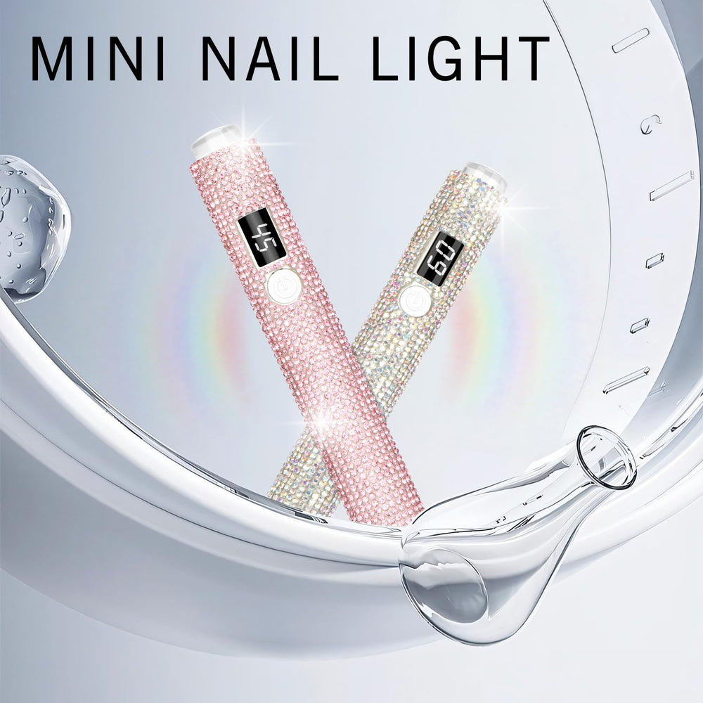 Peccera handheld UV light timer helps track curing during DIY manicures.