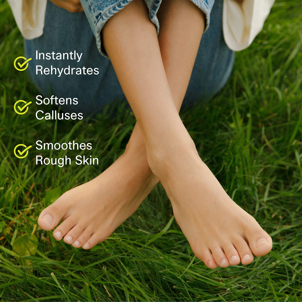 Pedestrian Project Walker’s Foot Cream on heels softens calluses for smoother steps