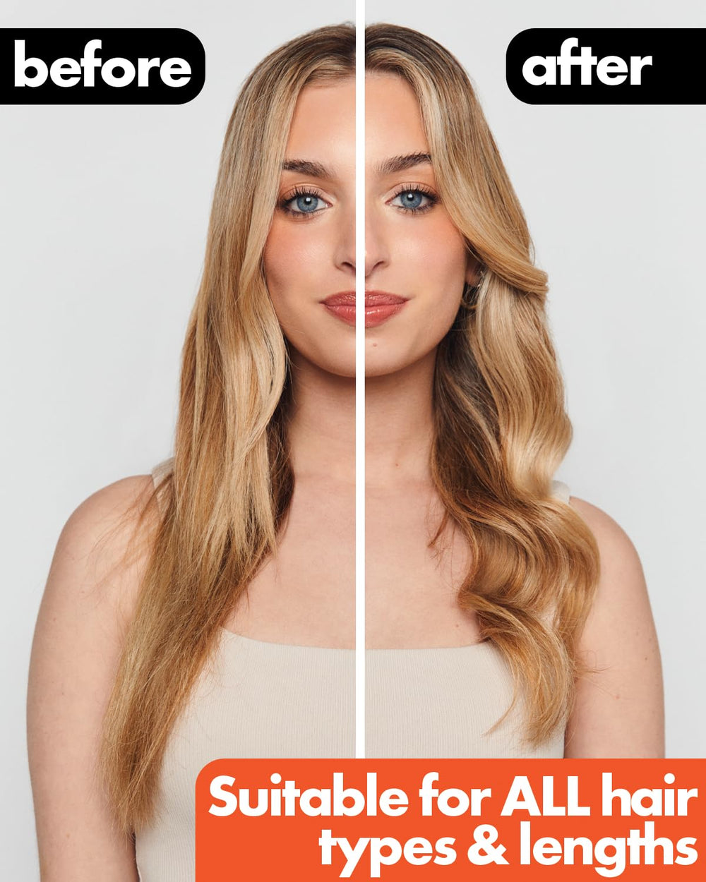 Peech advanced ceramic heating bar delivers even heat for lasting curl definition.