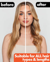 Peech advanced ceramic heating bar delivers even heat for lasting curl definition.