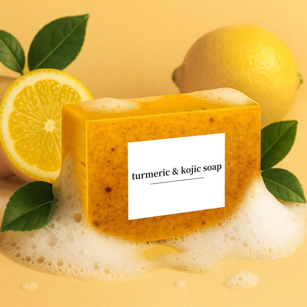 Peehss turmeric soap glow image hinting at refreshed even-toned skin