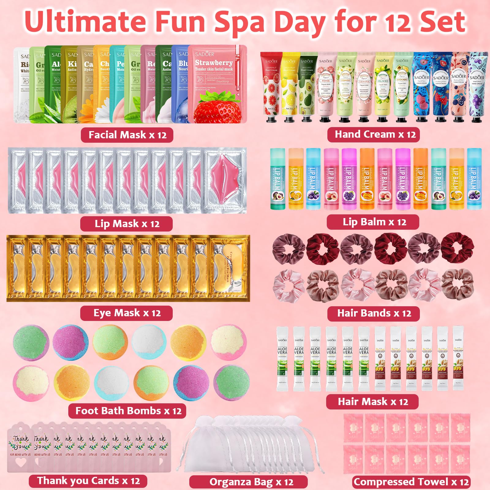 Peenice spa party lip masks perfect for a pampering session with friends.
