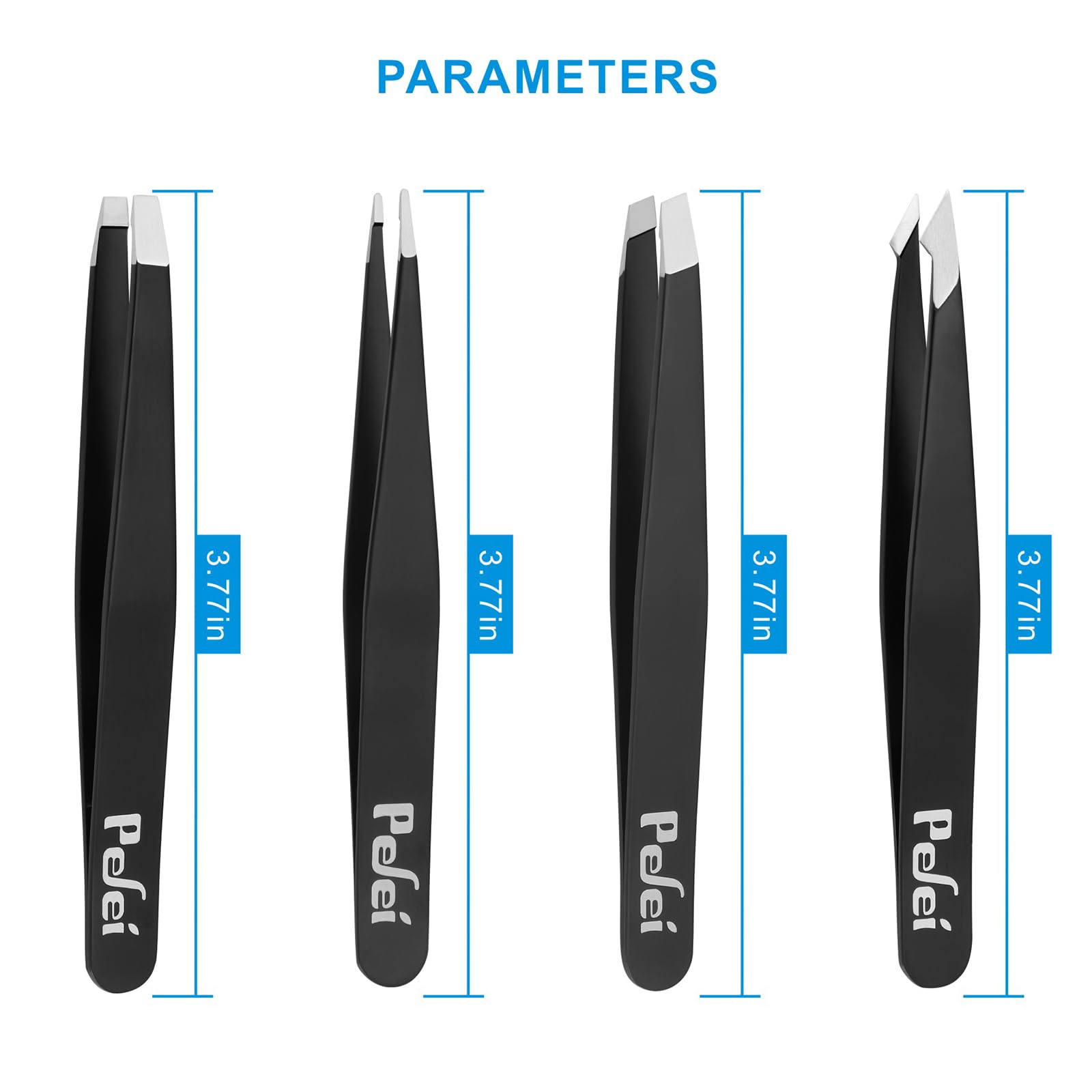 Pefei classic tweezers deliver reliable grip for precise hair removal.