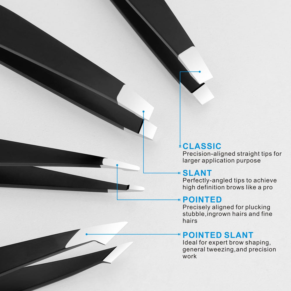 Pefei pointed tweezers enable targeted splinter removal with accuracy.
