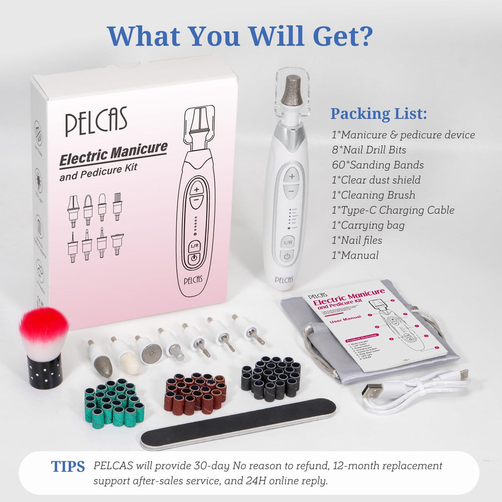 PEL CAS included accessories manual highlights setup and usage tips.