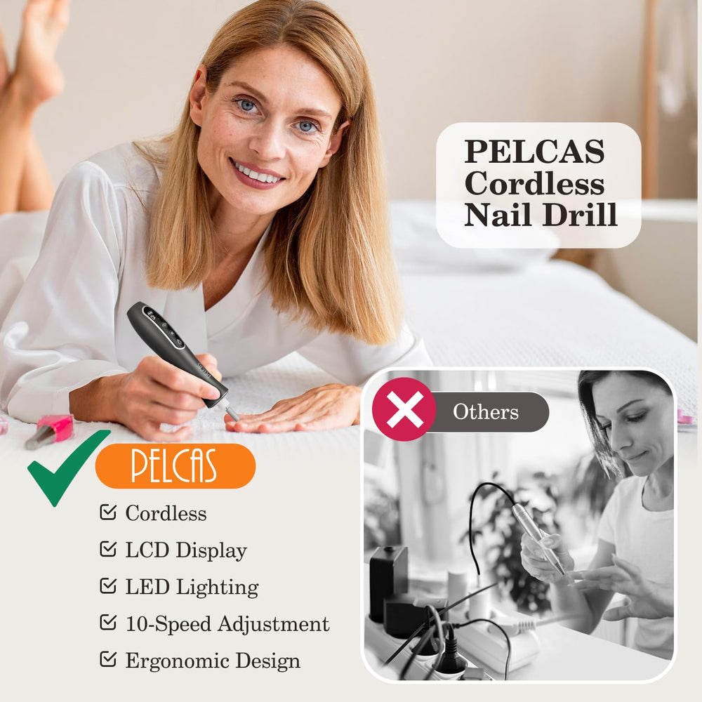 PEL CAS 10 speed LCD display shows speed, power, and direction.