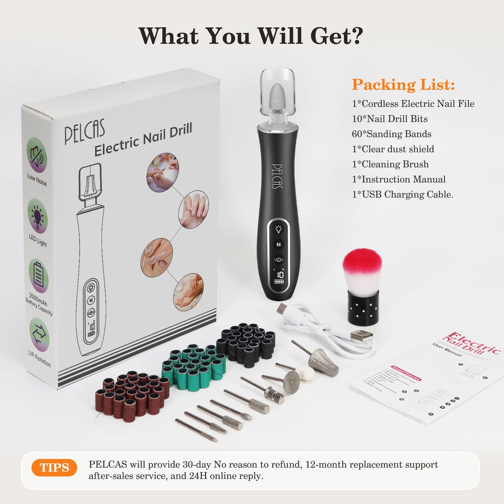 PEL CAS USB charging cable enables cordless use anywhere.