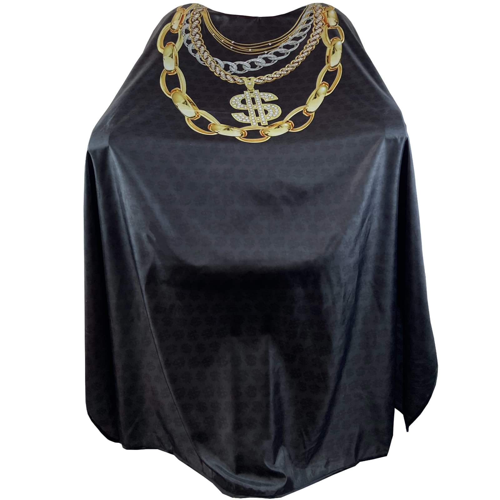 Pelocapa cape with anti-static treatment reduces cling during styling sessions.