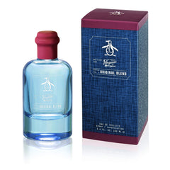 Original Penguin Original Blend dry-down close-up—sandalwood and musk deliver lasting warmth