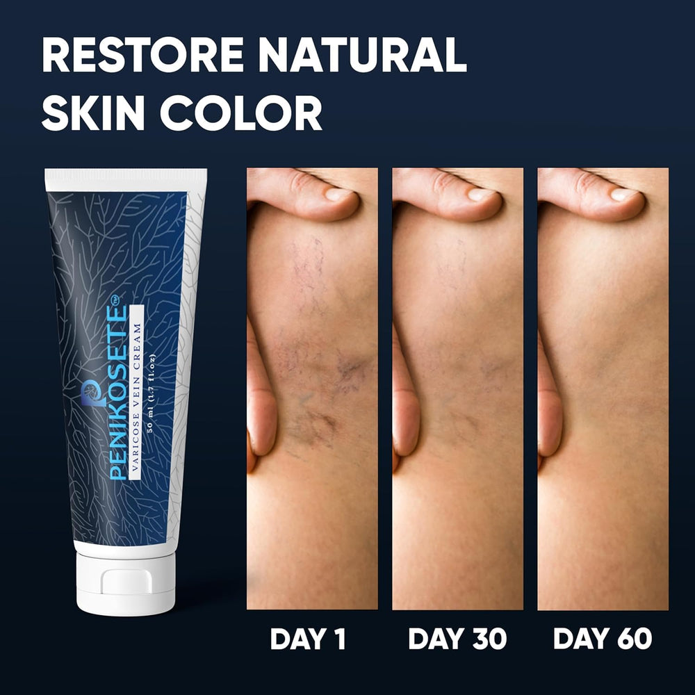 PENIKOSETE cooling sensation during cream application for leg relief