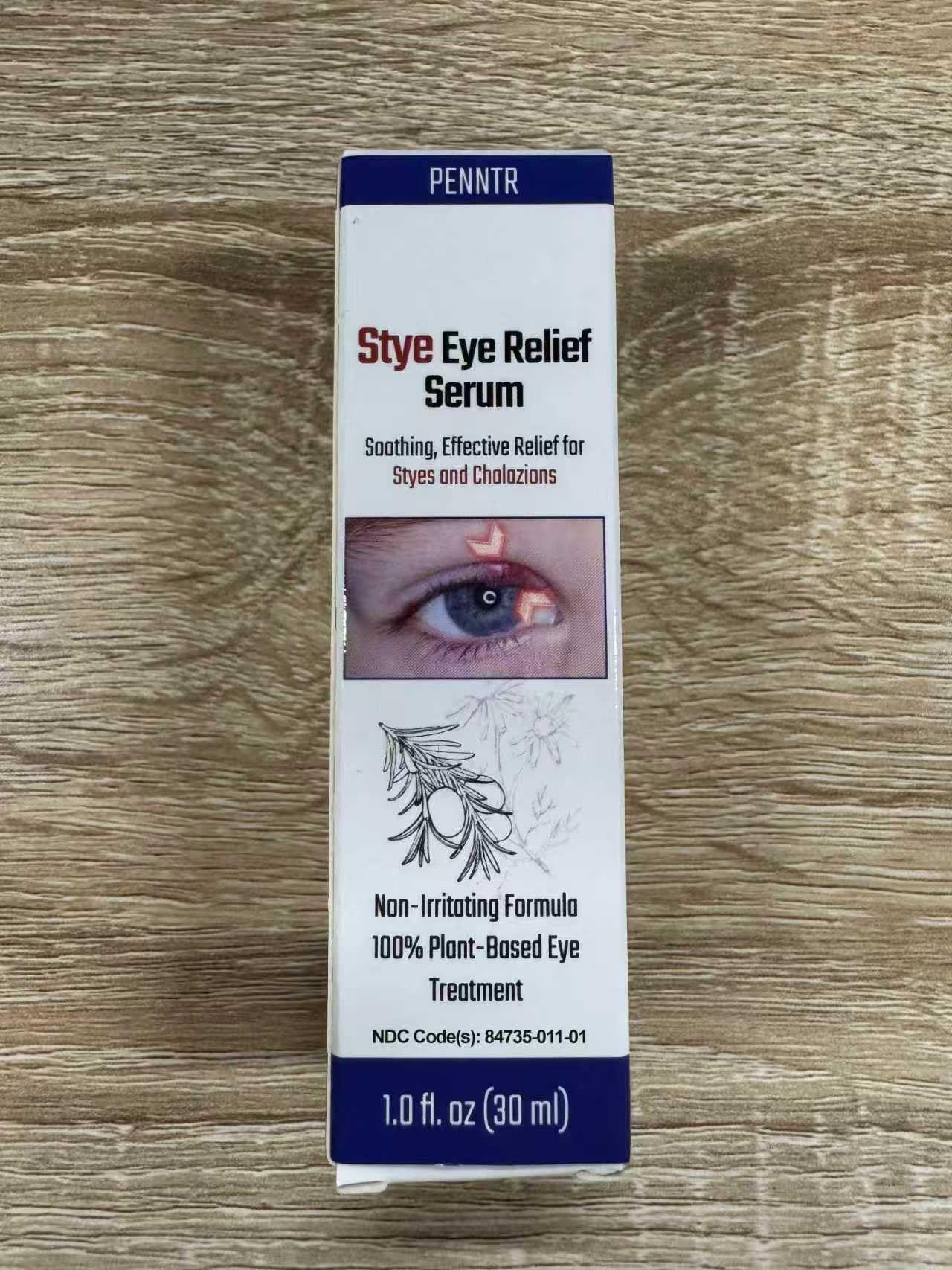 PENNTR Stye Eye Serum texture closeup looks light and non-irritating