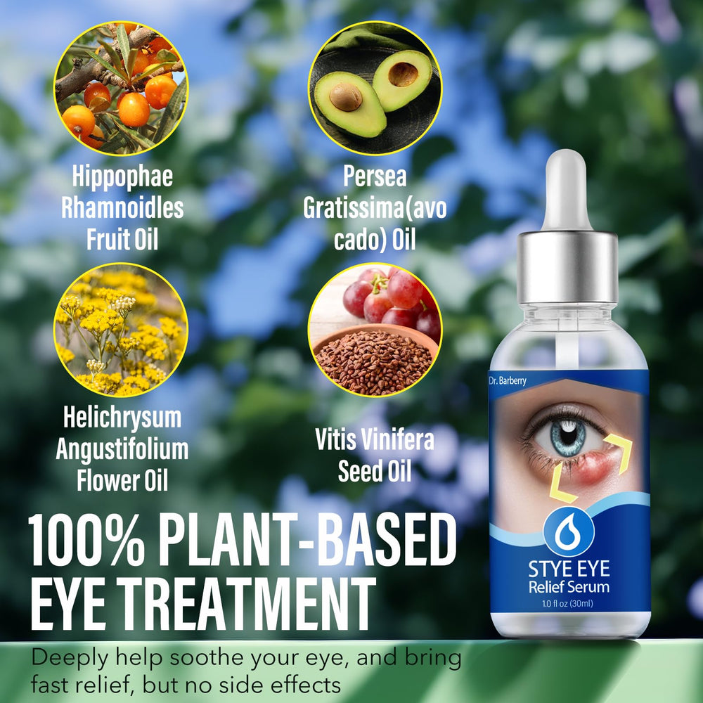 PENNTR Stye Eye Treatment packaging highlights travel-friendly bottle.