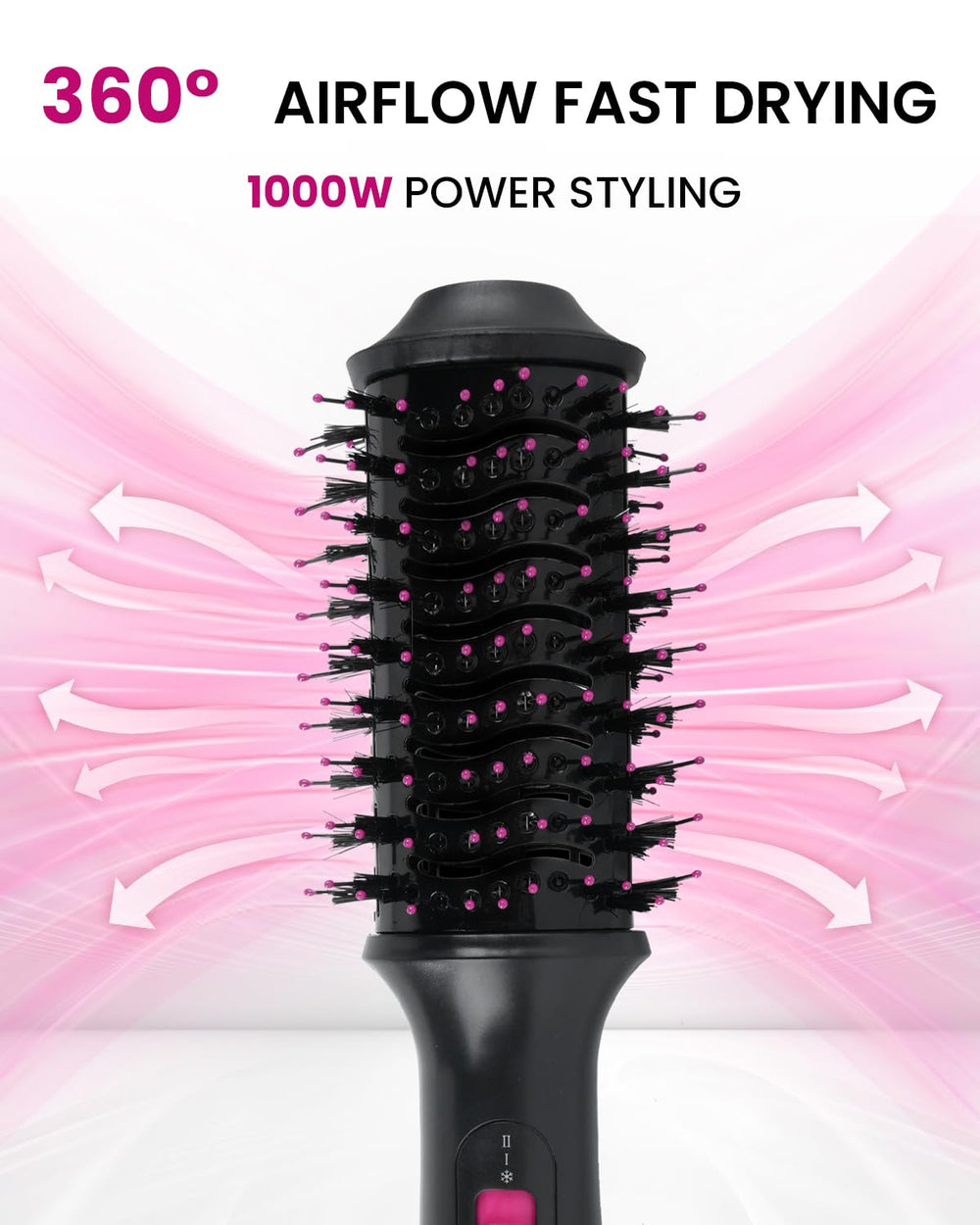 PENUIO ionic ceramic technology delivers frizz-free shine