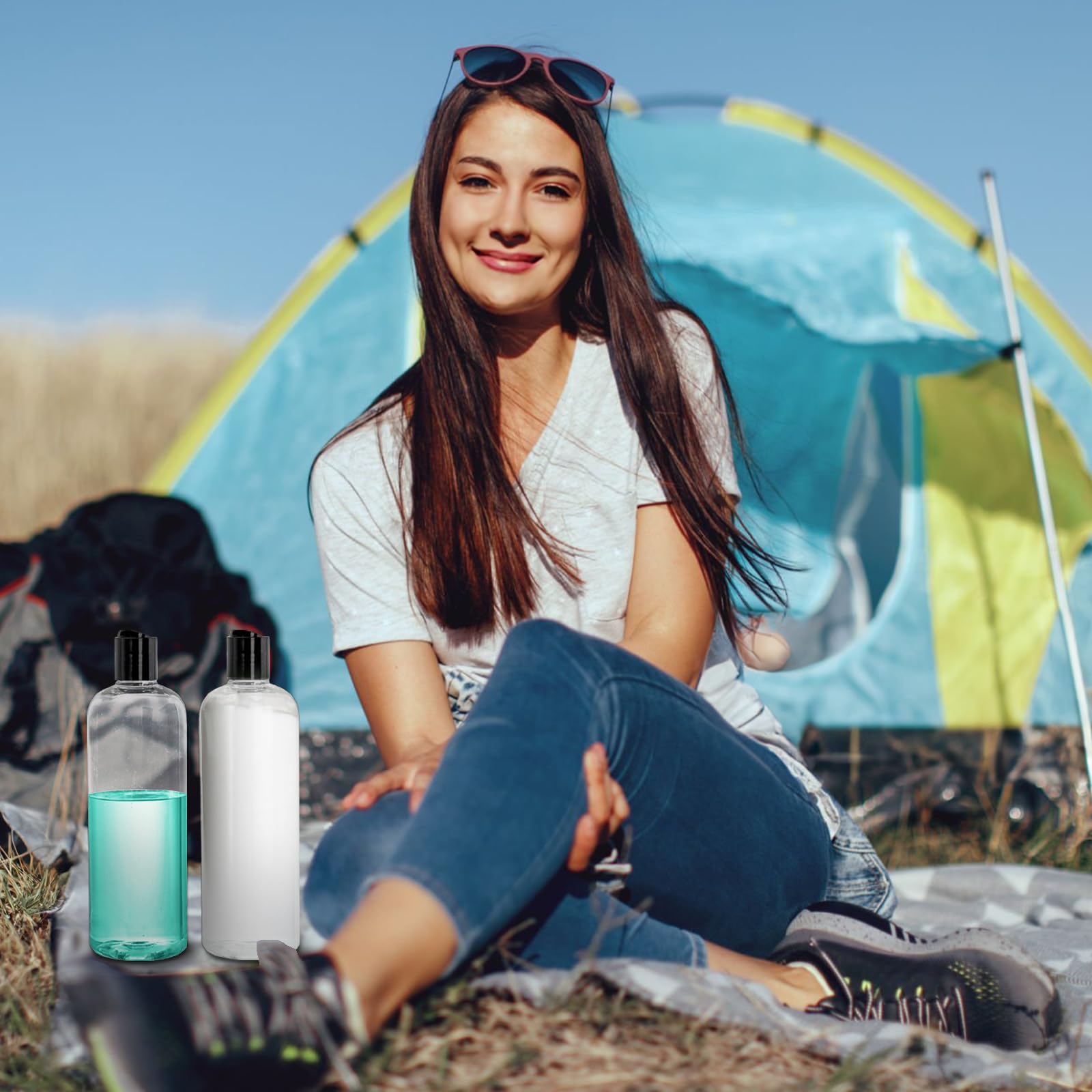 Peohud bottles suit gym, dorm, cruise, and camping scenarios.