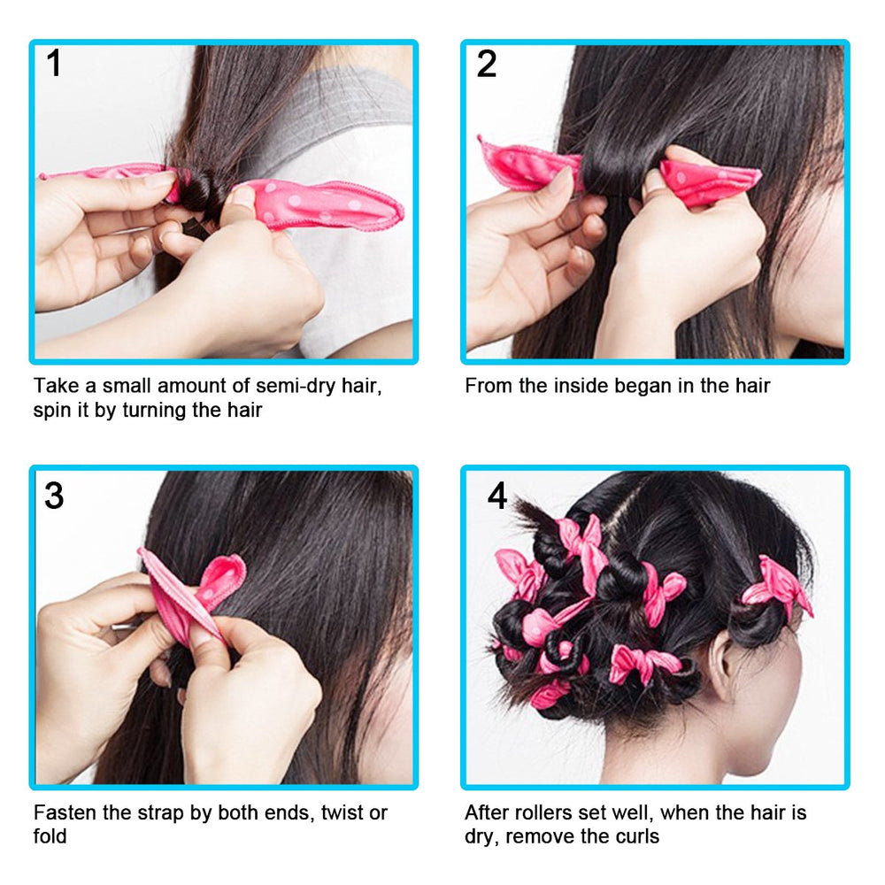 Peony Man colorful rollers pack adds mood-boosting color for easy styling.