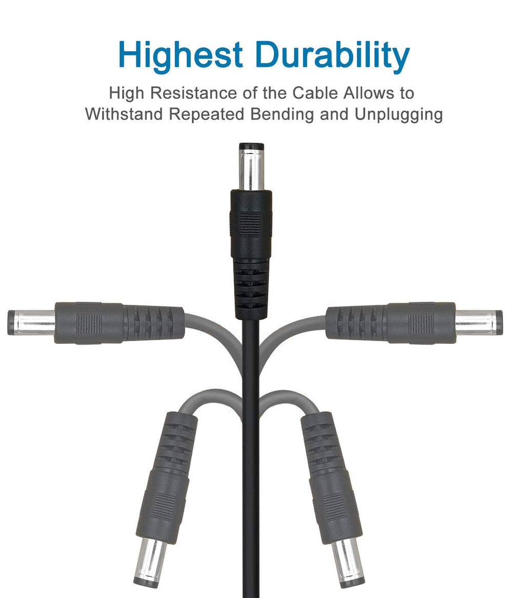 Pepayilo long 1.8m cord offers versatile placement during recovery sessions.