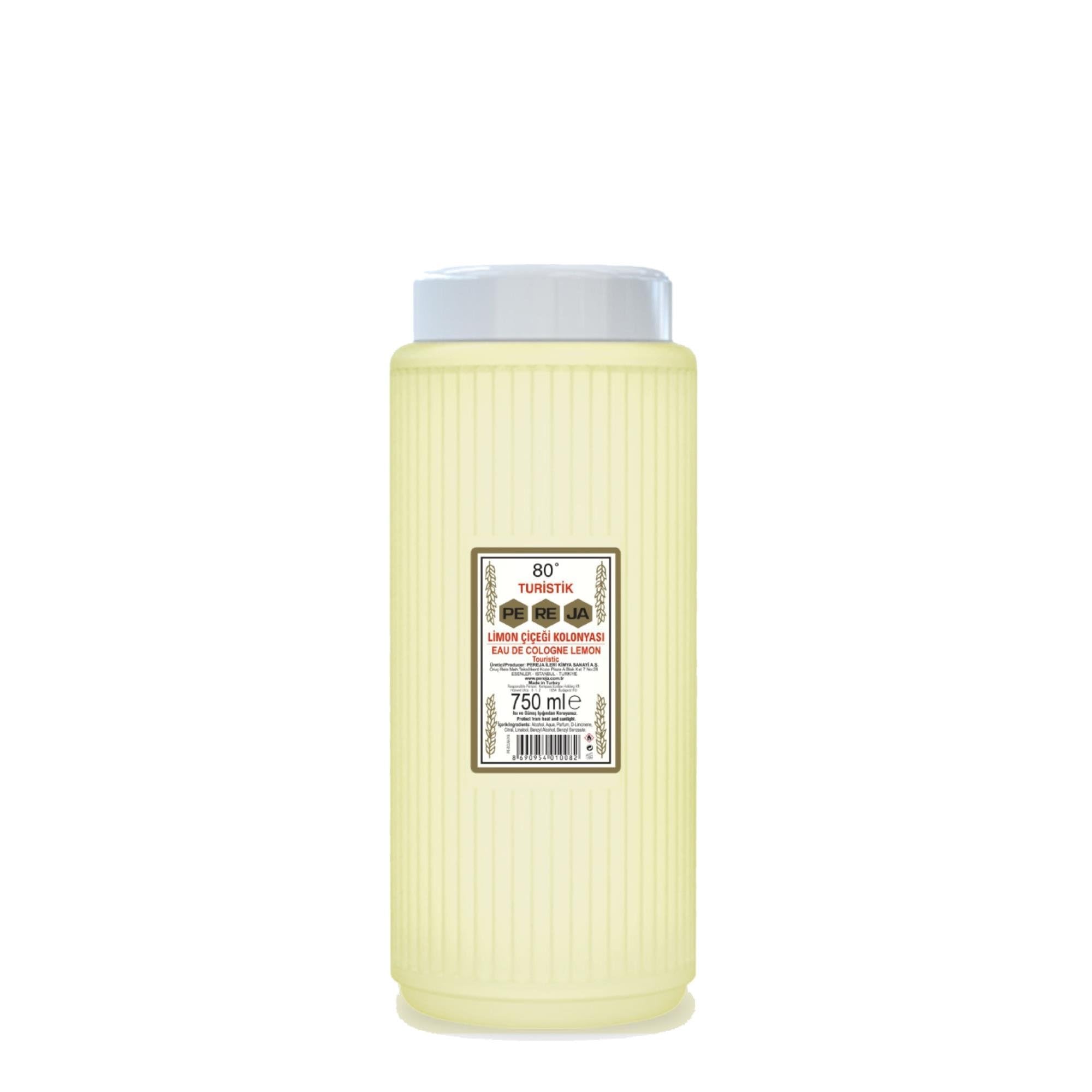 Pereja Lemon Cologne bottle offers bright citrus and daily freshness for daytime wear.