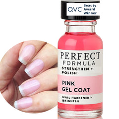 Perfect Formula Pink Gel Coat bottle with a glossy rosy finish.