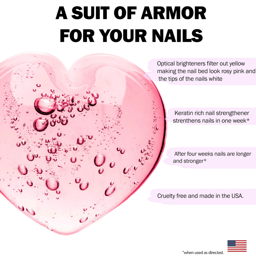 Perfect Formula Pink Gel Coat on nails with a French-inspired rosy gloss.
