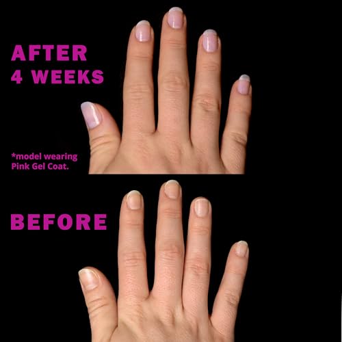 Perfect Formula Ruby Pink Gel Coat dry-timer highlights fast drying time.