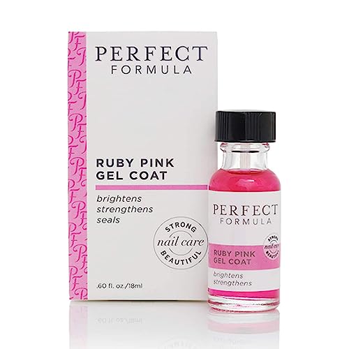 Perfect Formula Ruby Pink Gel Coat packaging showcases product design.
