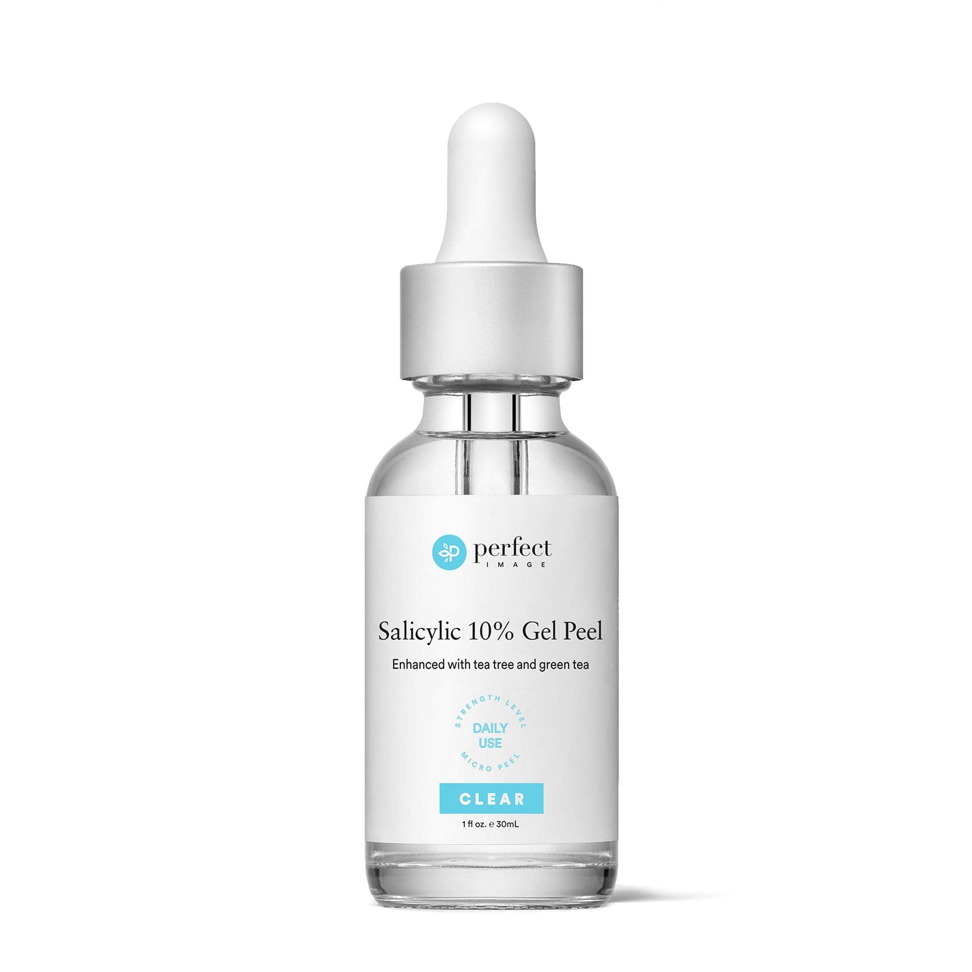 Perfect Image Salicylic 10% Gel Peel bottle for clear pore care.