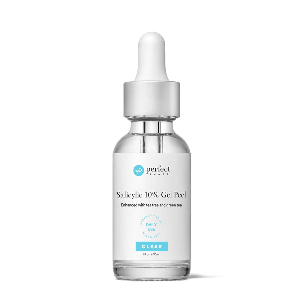 Perfect Image Salicylic 10% Gel Peel bottle for clear pore care.