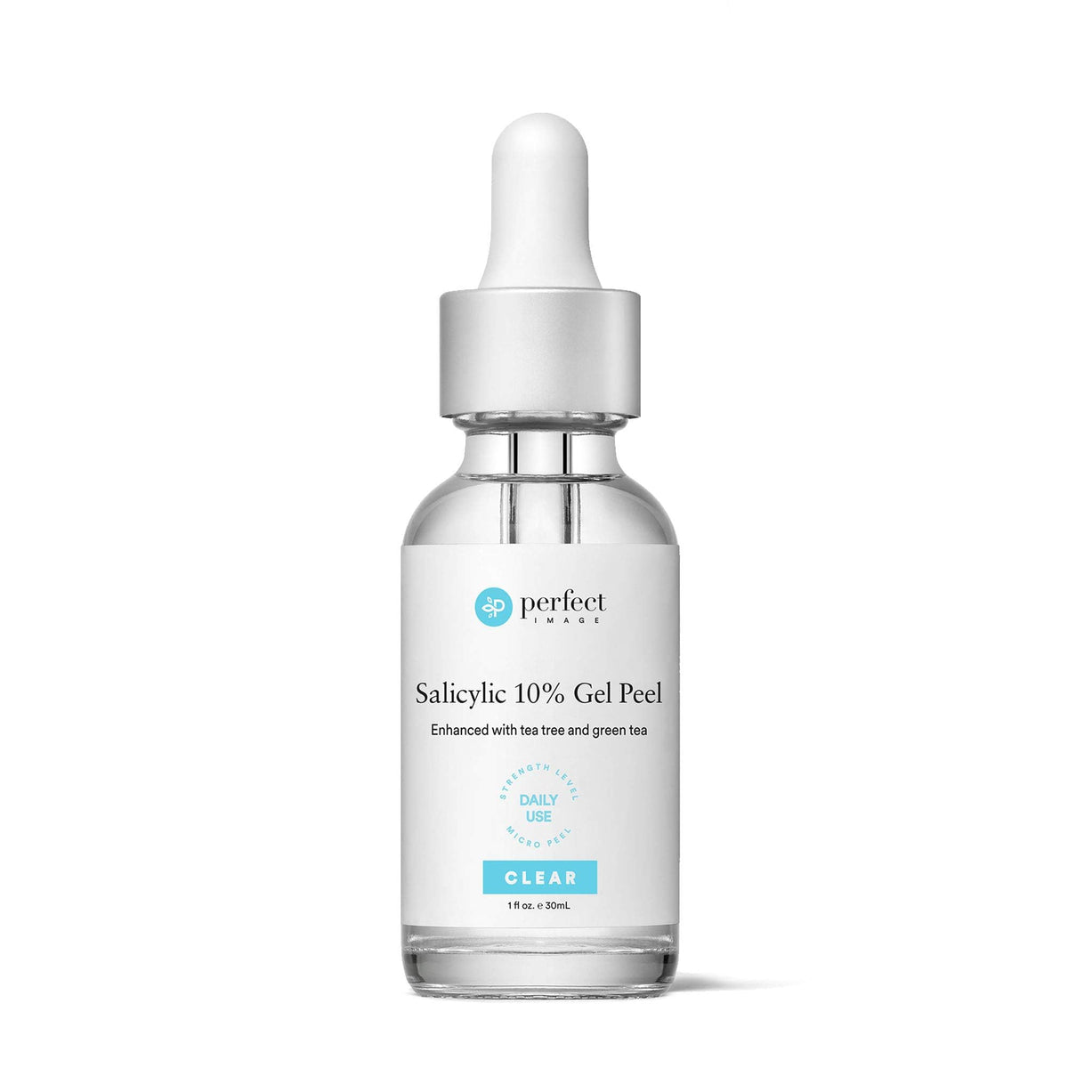 Perfect Image Salicylic 10% Gel Peel bottle for clear pore care.
