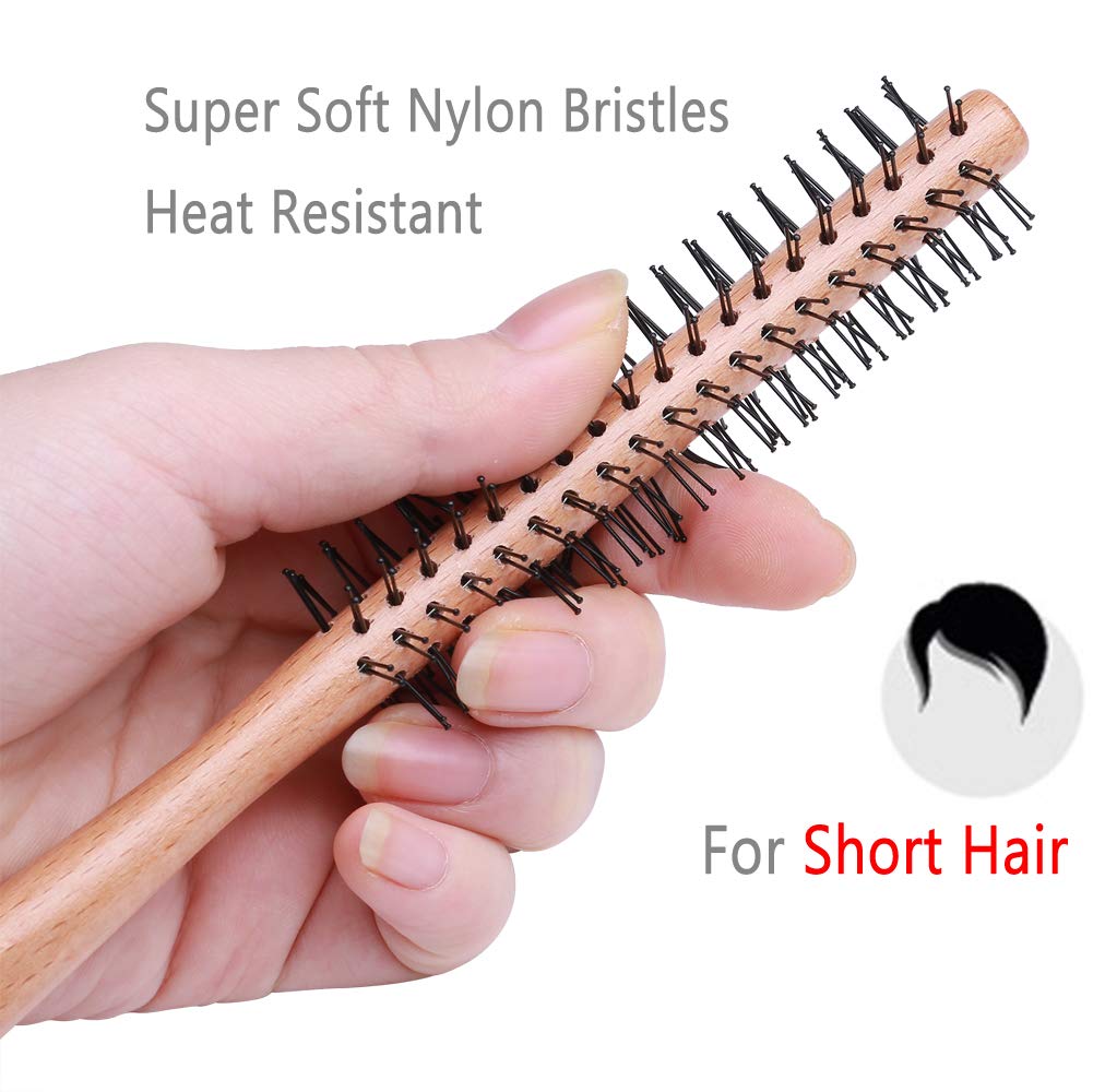PERFEHAIR blow-dry styling brush enhances lift and curl at roots