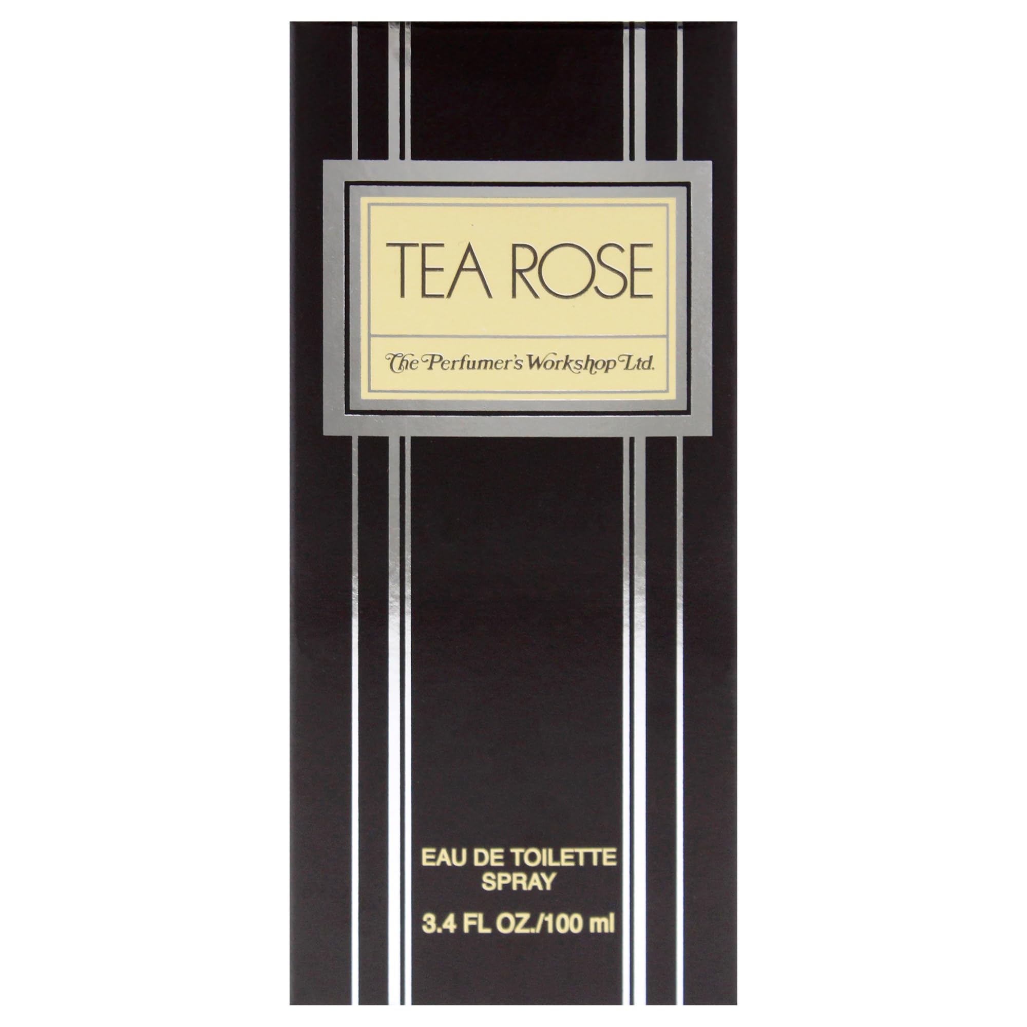 Perfumer's Workshop Tea Rose on a vanity setup for everyday elegance.