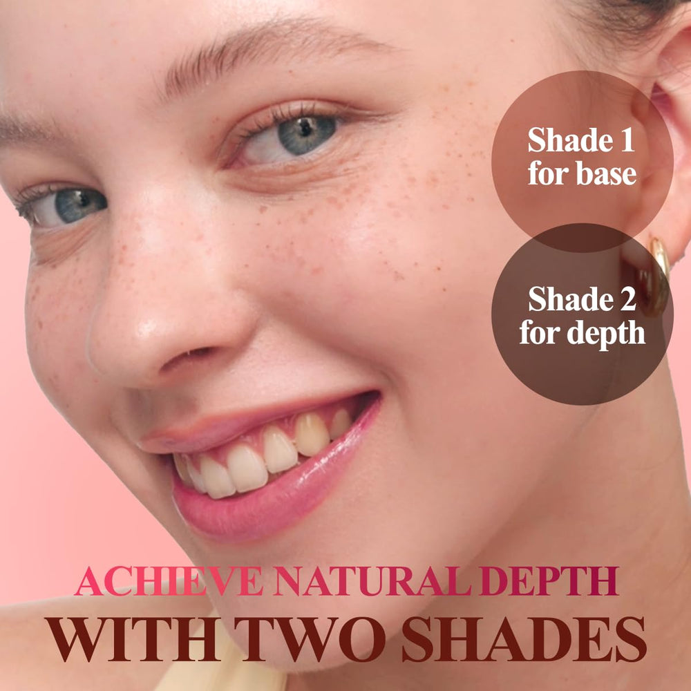 Peripera Freckle Pen buildable density allows subtle to bold freckles