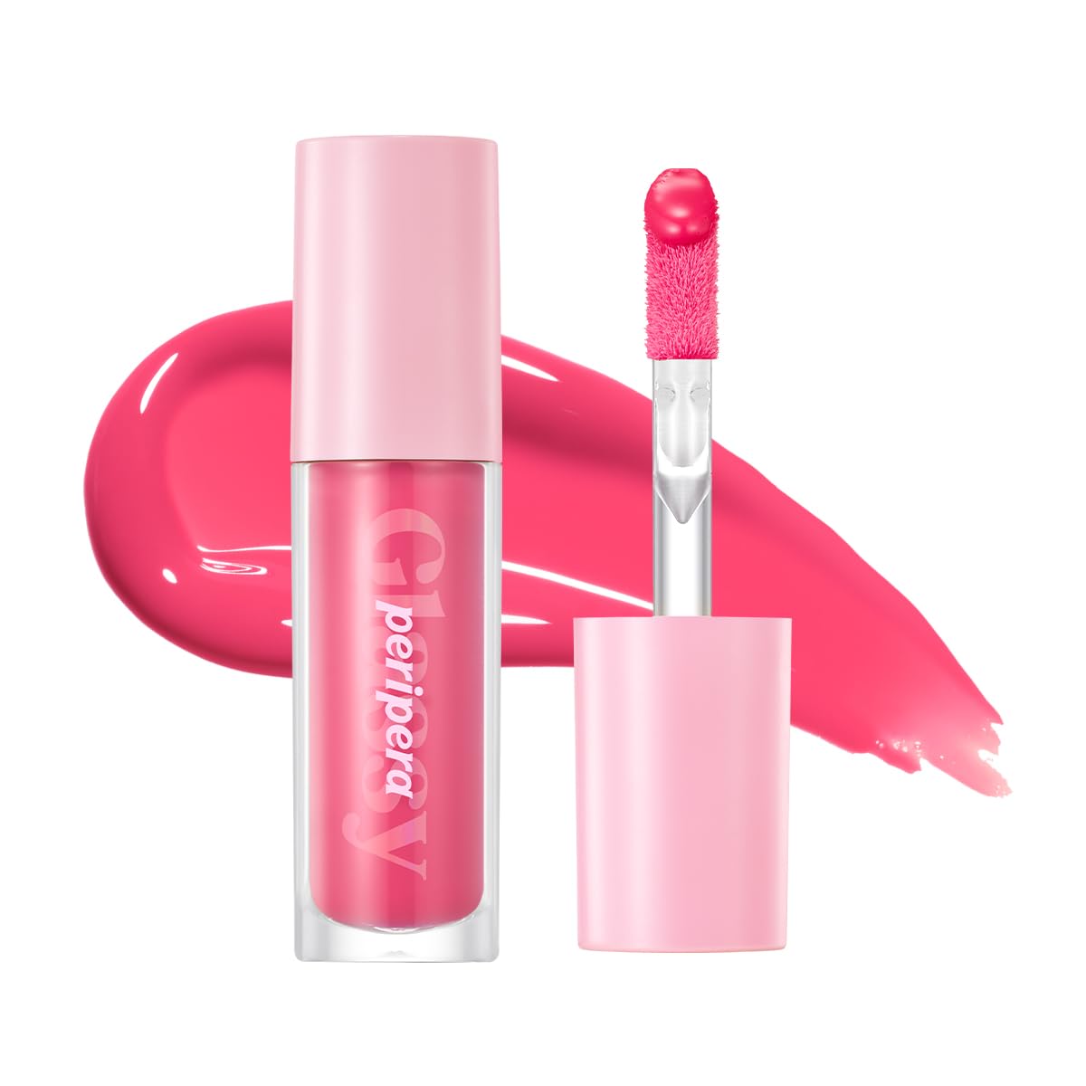 Peripera Ink Glasting Lip Gloss 014 Find Joy tube packaging showing rich pigment for touch-ups