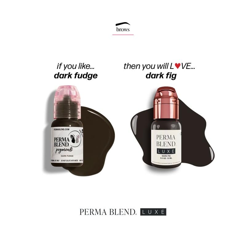 Perma Blend Cool Eyebrow Mini Set professional-grade formula delivers skin-friendly, predictable PMU color.