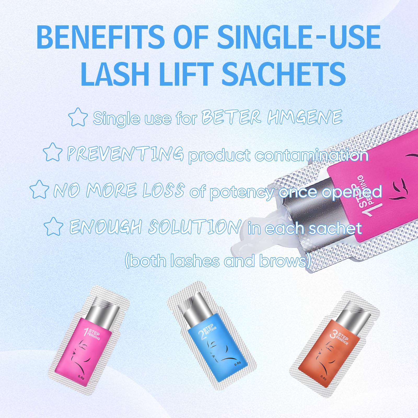 PERMANIA brow lamination option supports coordinated lash and brow style.