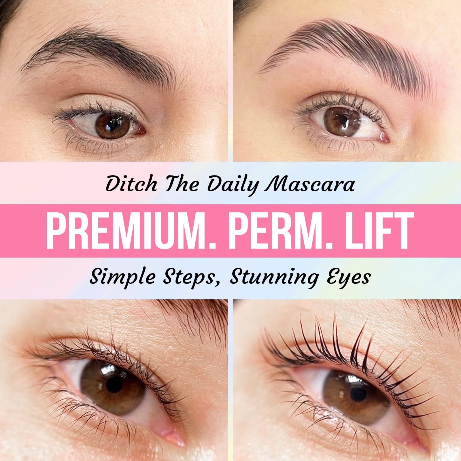 PERMANIA lash lift lotion tube emphasizes controlled dosing for consistent lash and brow lift results.