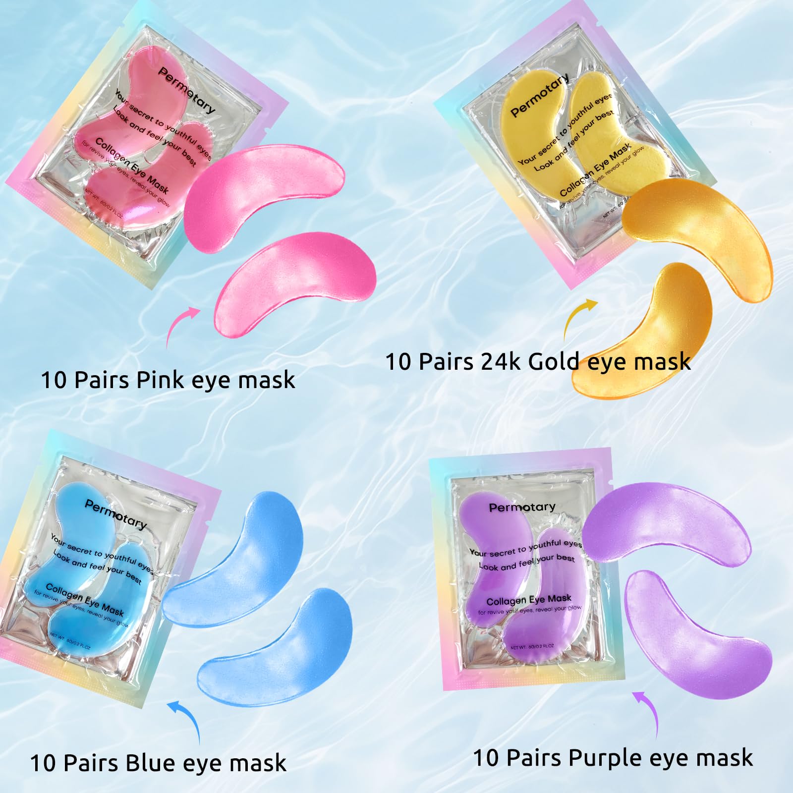 Permotary patches worn 10–20 minutes for a quick moisture boost.