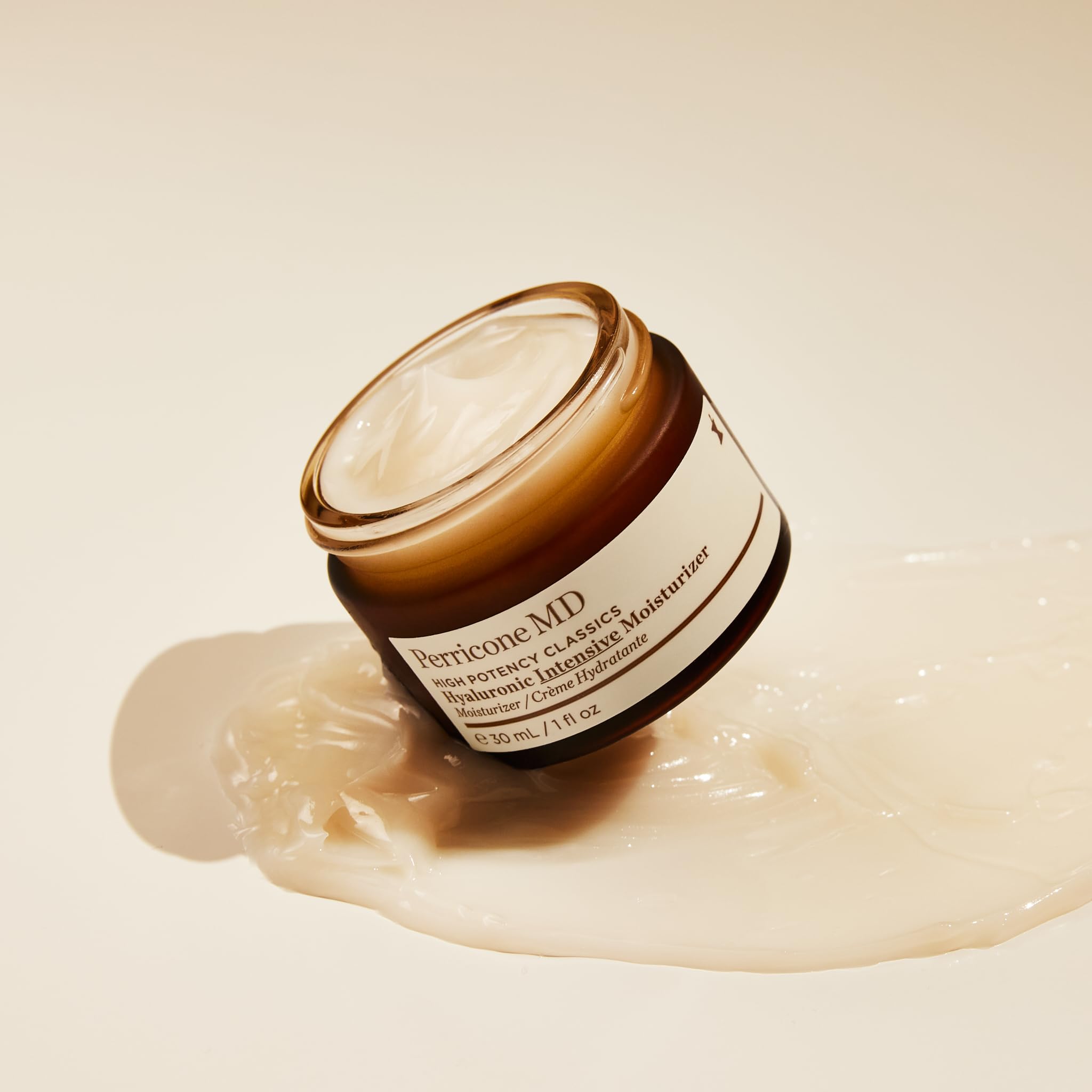 Perricone MD Hyaluronic Intensive Moisturizer pump-dispense enables convenient, mess-free application.