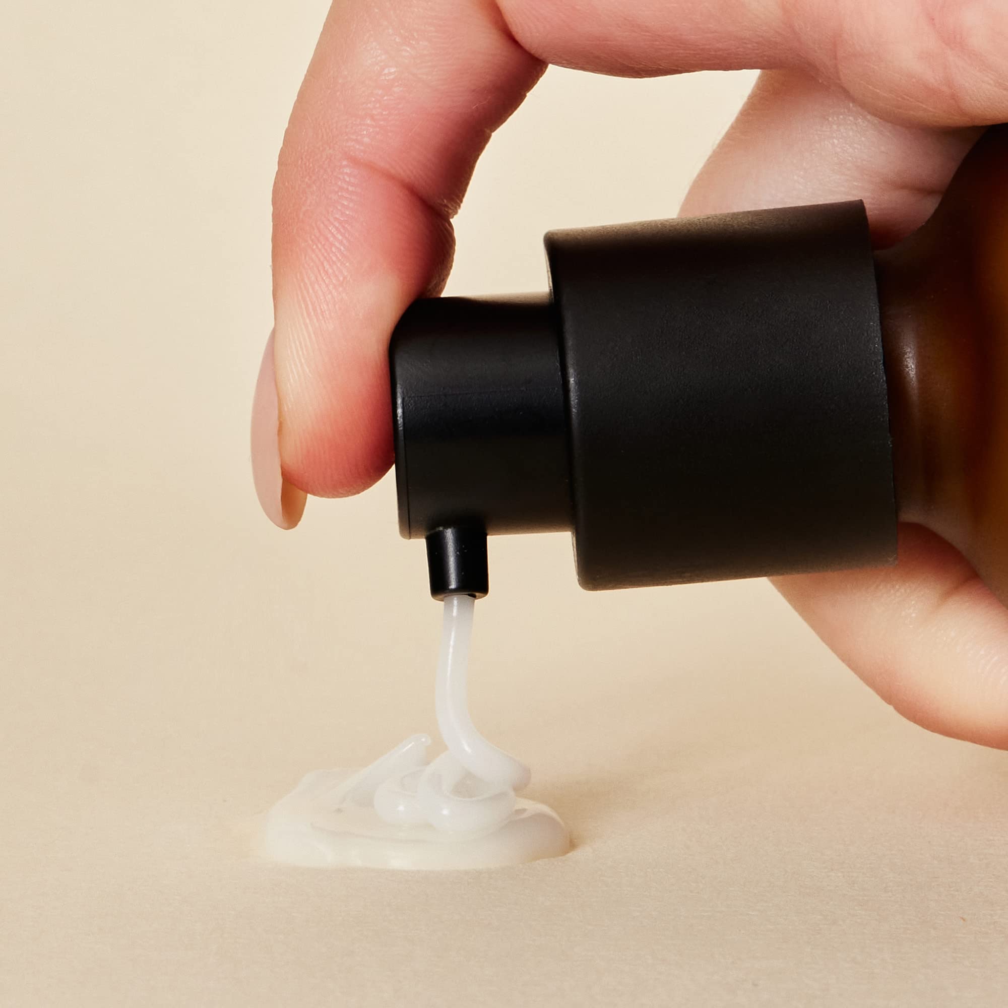 Perricone MD hyaluronic serum swatches demonstrate moisturizing texture and glow.