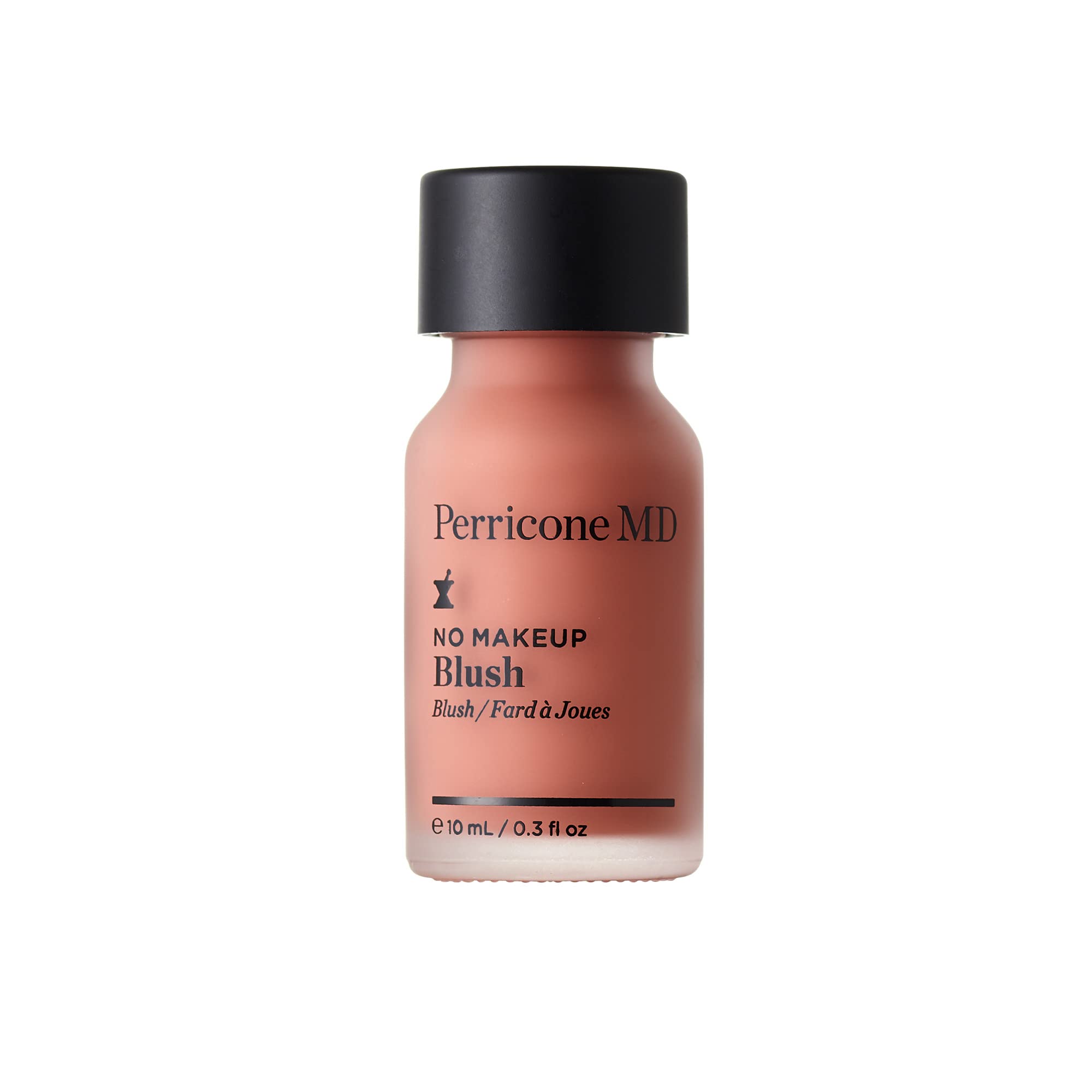 Perricone MD No Makeup Blush compact swatch for a natural blush boost on the go.