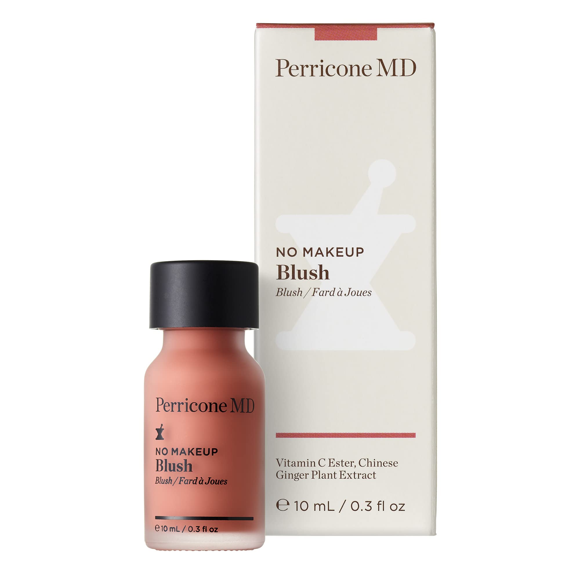 Perricone MD No Makeup Blush rosy-tone finish adds healthy glow with buildable color.