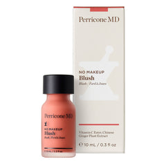 Perricone MD No Makeup Blush rosy-tone finish adds healthy glow with buildable color.