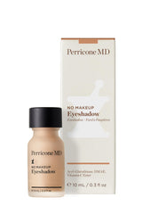 Perricone MD No Makeup Eyeshadow Shade 2 on eyelids demonstrates crease-proof wear.