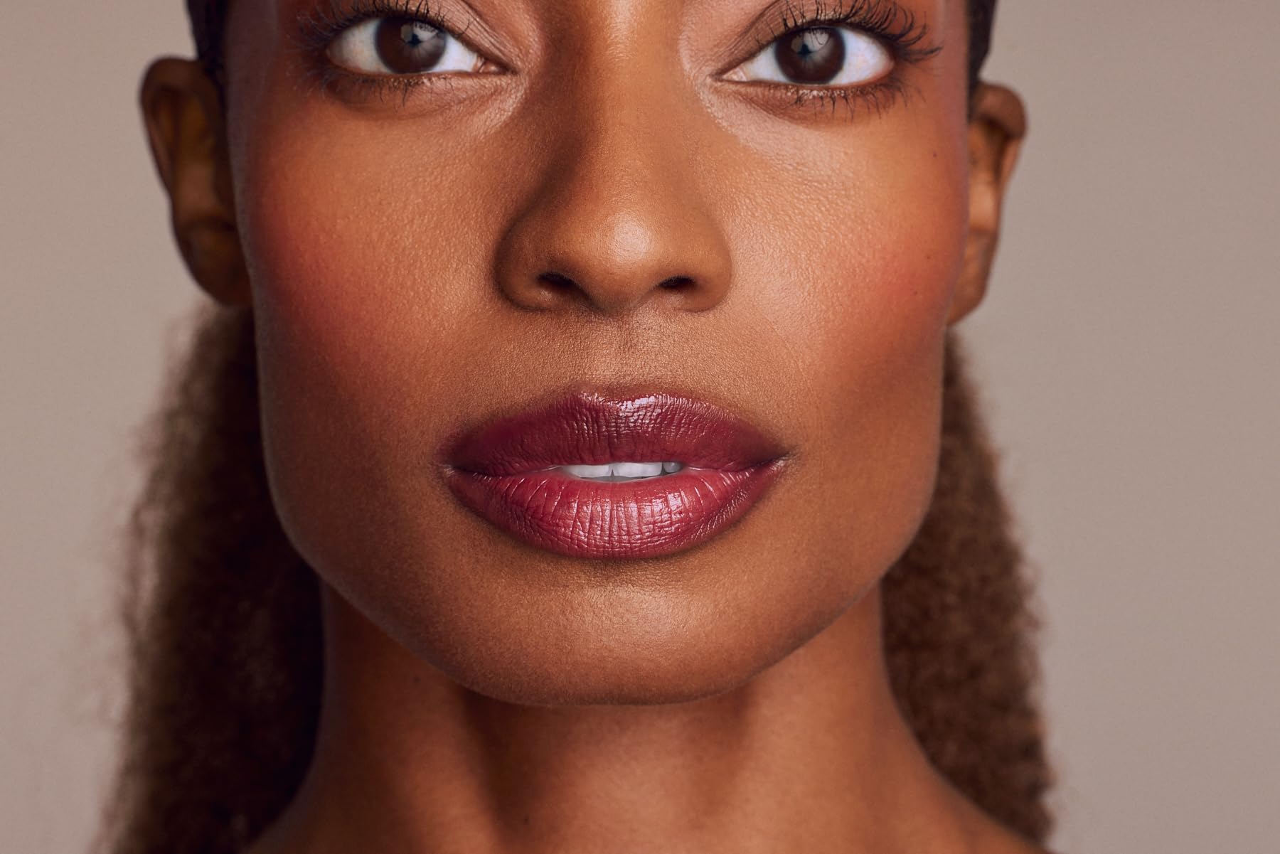 Perricone MD No Makeup Lipstick Wine application highlights smooth glide for comfortable wear