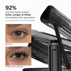 Perricone MD No Makeup Mascara brush close-up for fuller-looking lashes